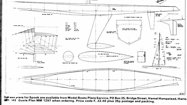 Model Boat Plans Model Yacht Plans